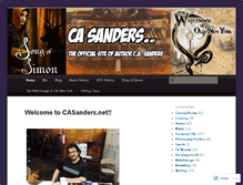 Tablet Screenshot of casanders.net